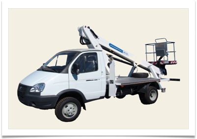 Аренда автовышки ГАЗель в Бобруйске